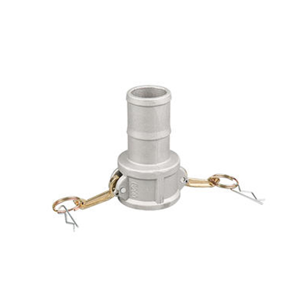 Type C Aluminum Female Coupler x Hose Shank Camlock